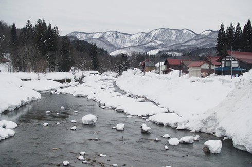 冬の会津旅より、ただいま