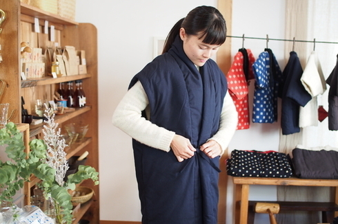 ロングポンチョ袢天