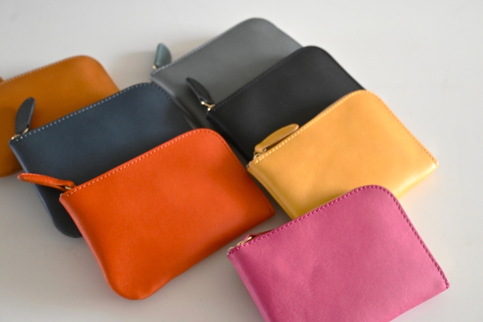 affordance ジップウォレット（朱色） - ウェブショップ - jokogumo