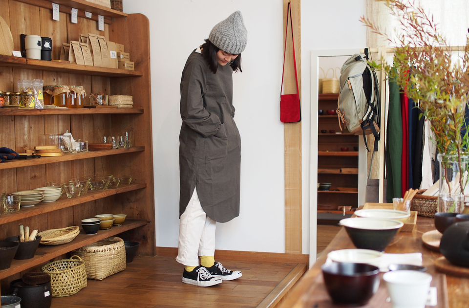 コットンワークドレス (yourwear)