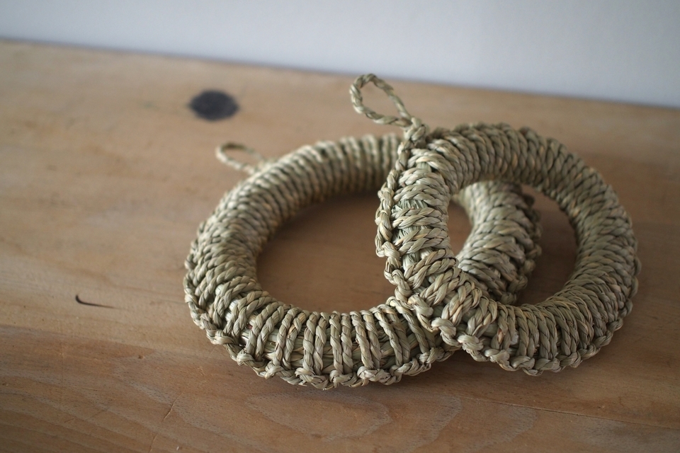 須浪亨商店　鍋敷き　楕円型