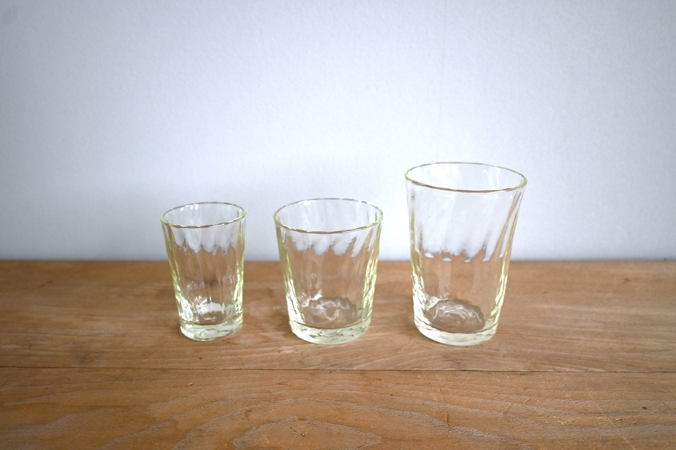 石川硝子工藝舎　網目コップ