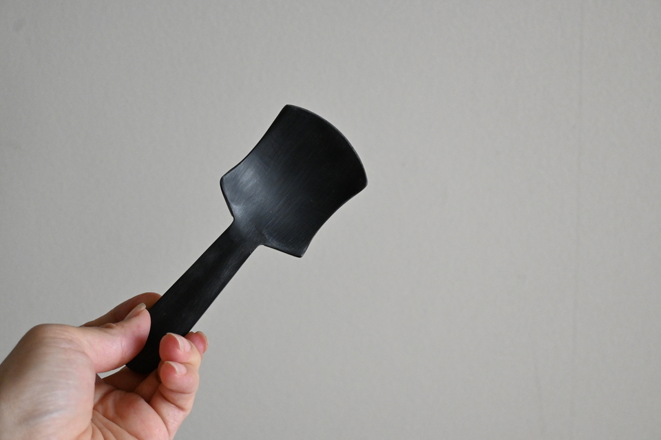 水牛のサーバースプーンとフォーク