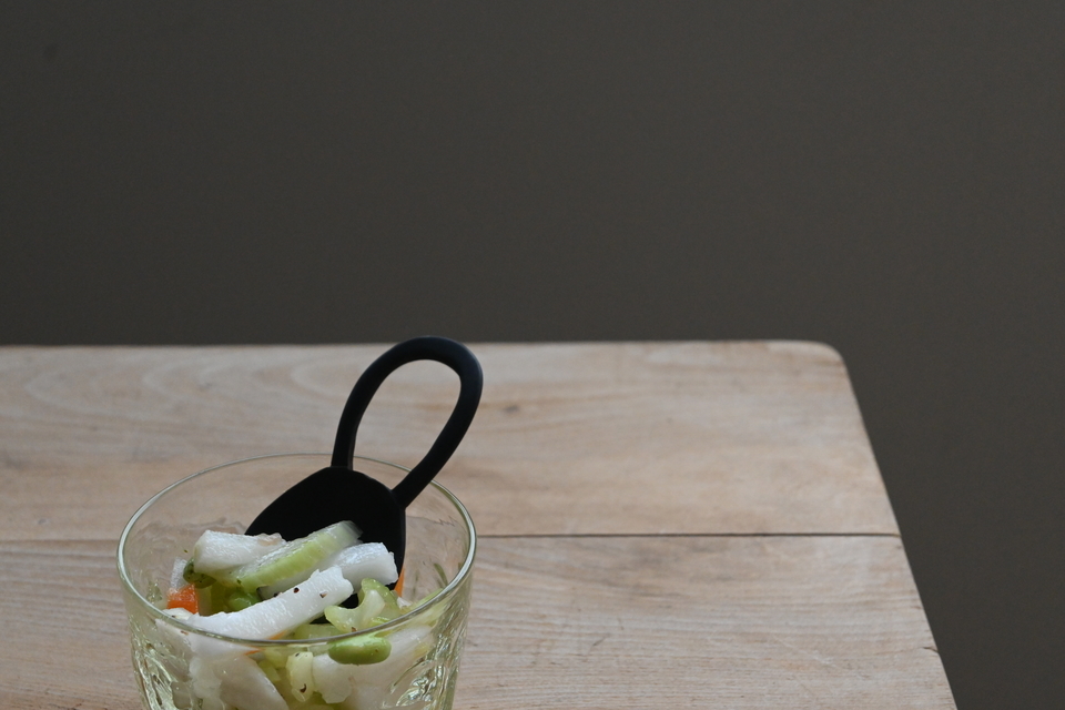 水牛/羊の角でできたスプーン