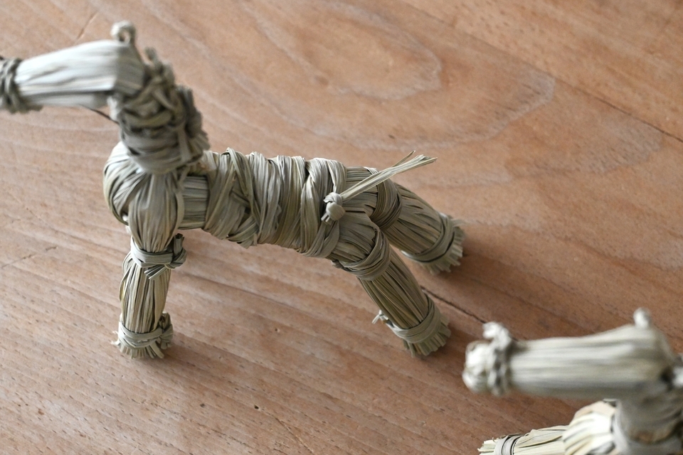 榊麻美植物研究所　馬の草飾り