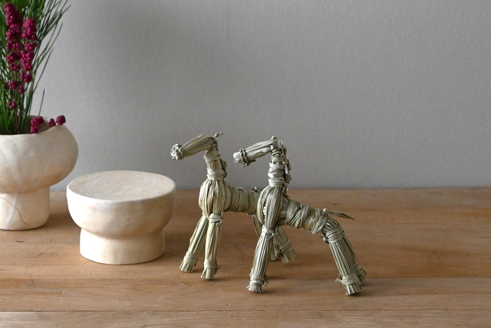 榊麻美植物研究所　馬の草飾り