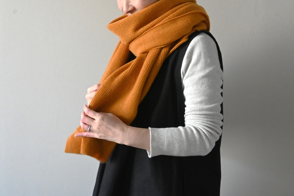 ウールメッシュストール（youewear)