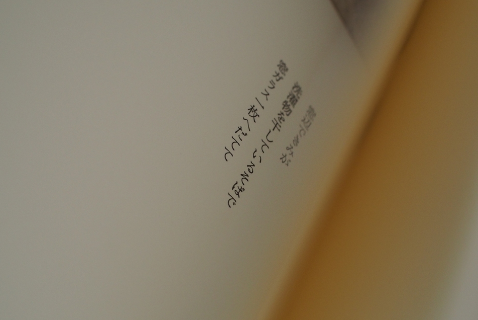 詩集　三十三センチの時間