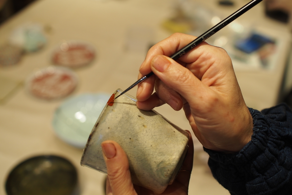 田代淳　漆継ぎ教室のもの