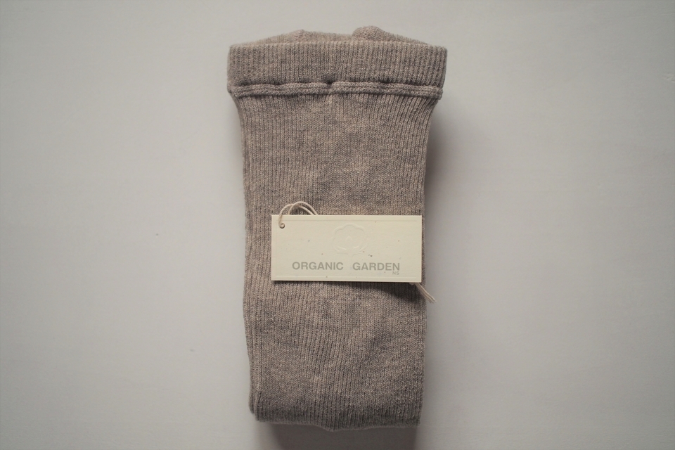 ヤクウールとオーガニックコットンのリブスパッツ