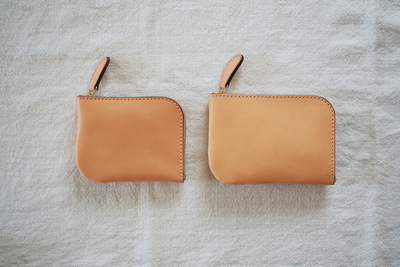 affordance ジップウォレット（ベージュ）