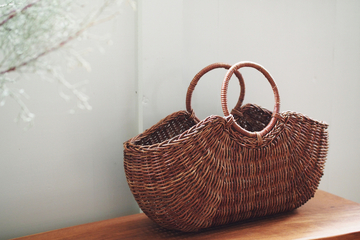 あけびのシェル型バッグ 