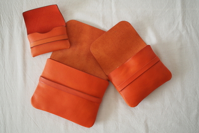 affordance 小物入れ(朱色)