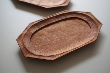 角俊弥　オクタゴンプレート（山桜）