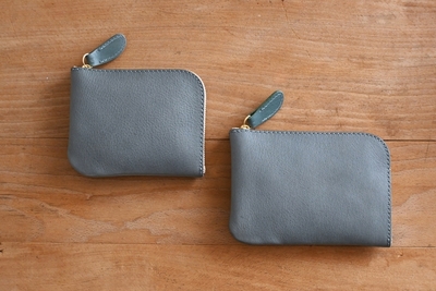 affordance ジップウォレット（ブルーグリーン）