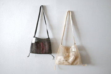 ラオスの手仕事　葛の肩掛けバッグ